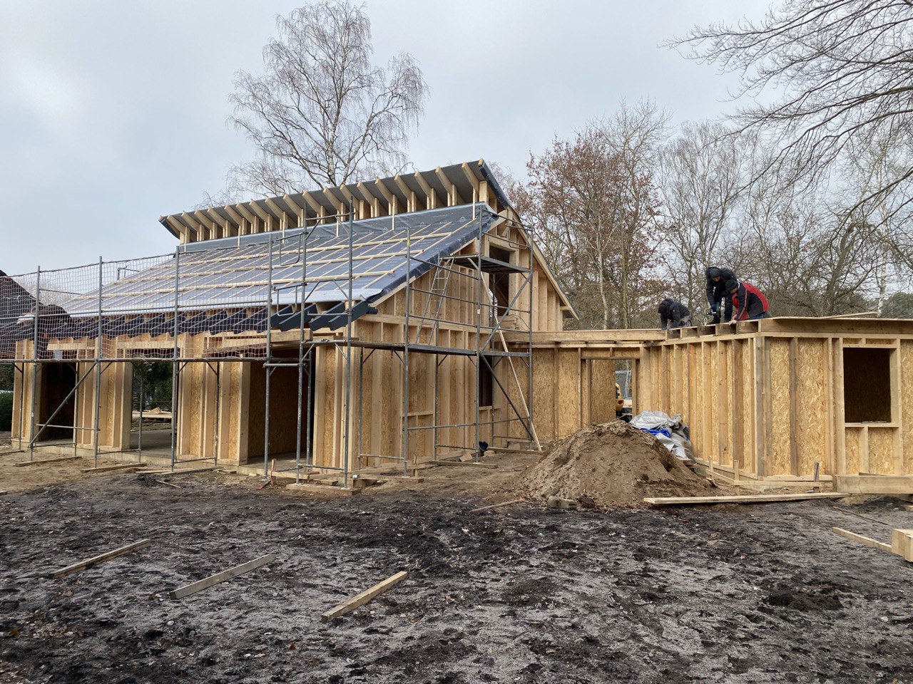 Effizienzhaus mit nachhaltiger Bauweise